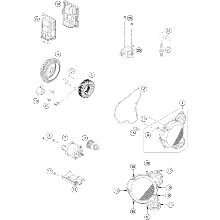 ALLUMAGE HUSQVARNA 300 TE PRO 2026